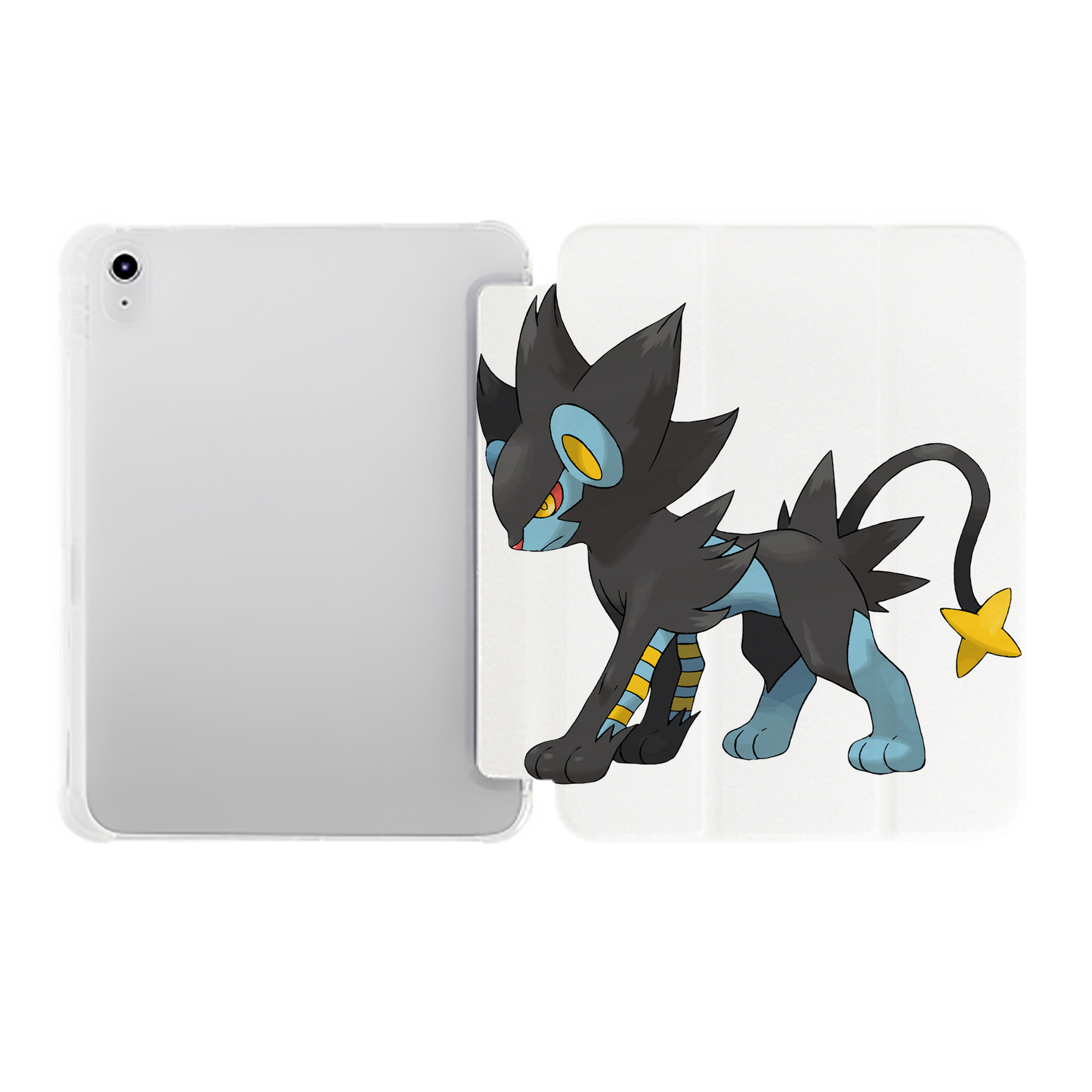 （画像用） ポケットモンスター Pokémon IPad ケース ペン収納付き 三つ折りスタンド PUレザー×シリコン 対応機種9.5/10.5/10.9インチ